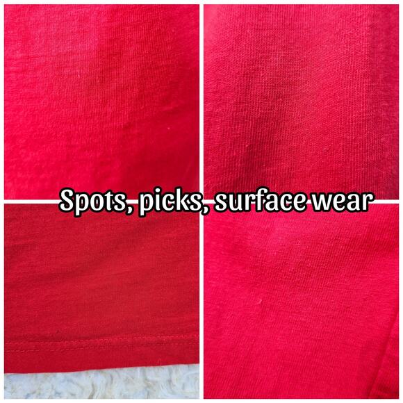 Lingerie Ladies AKOO Graphic Tshirt Size L Red Cotton Crewneck Handcuffs Chains - Picture 5 of 8